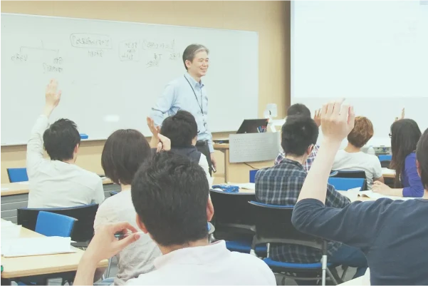 3ヵ月間にわたり、学びと職場での実践を繰り返す