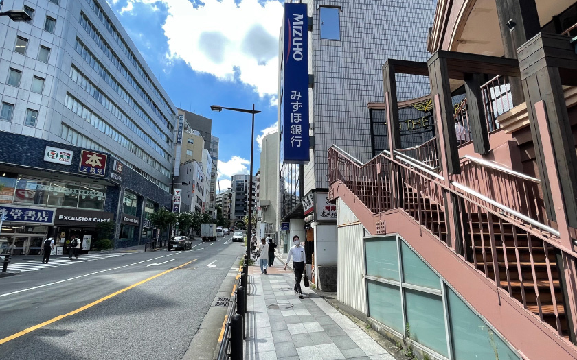 市ヶ谷駅～東京校アネックスへの道順4