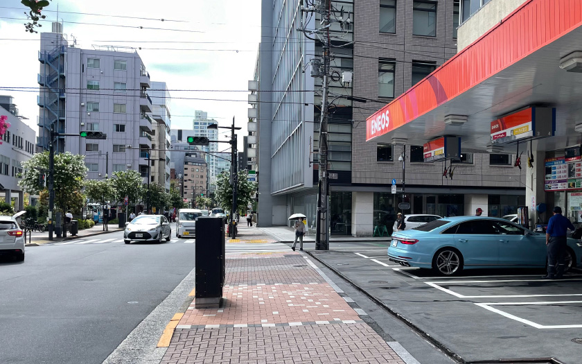 市ヶ谷駅～東京校への道順6