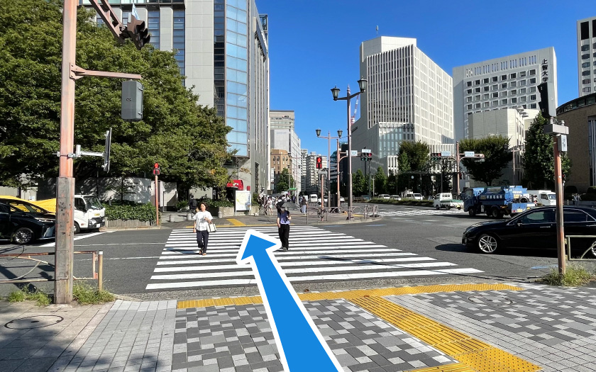 四ツ谷駅～東京校への道順6